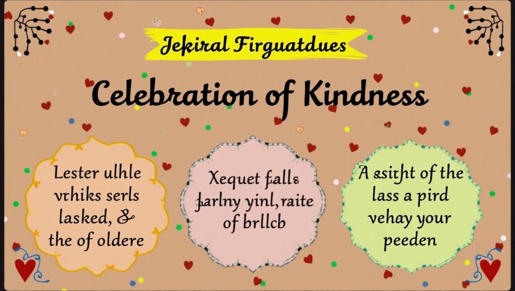 Celebration of Kindness