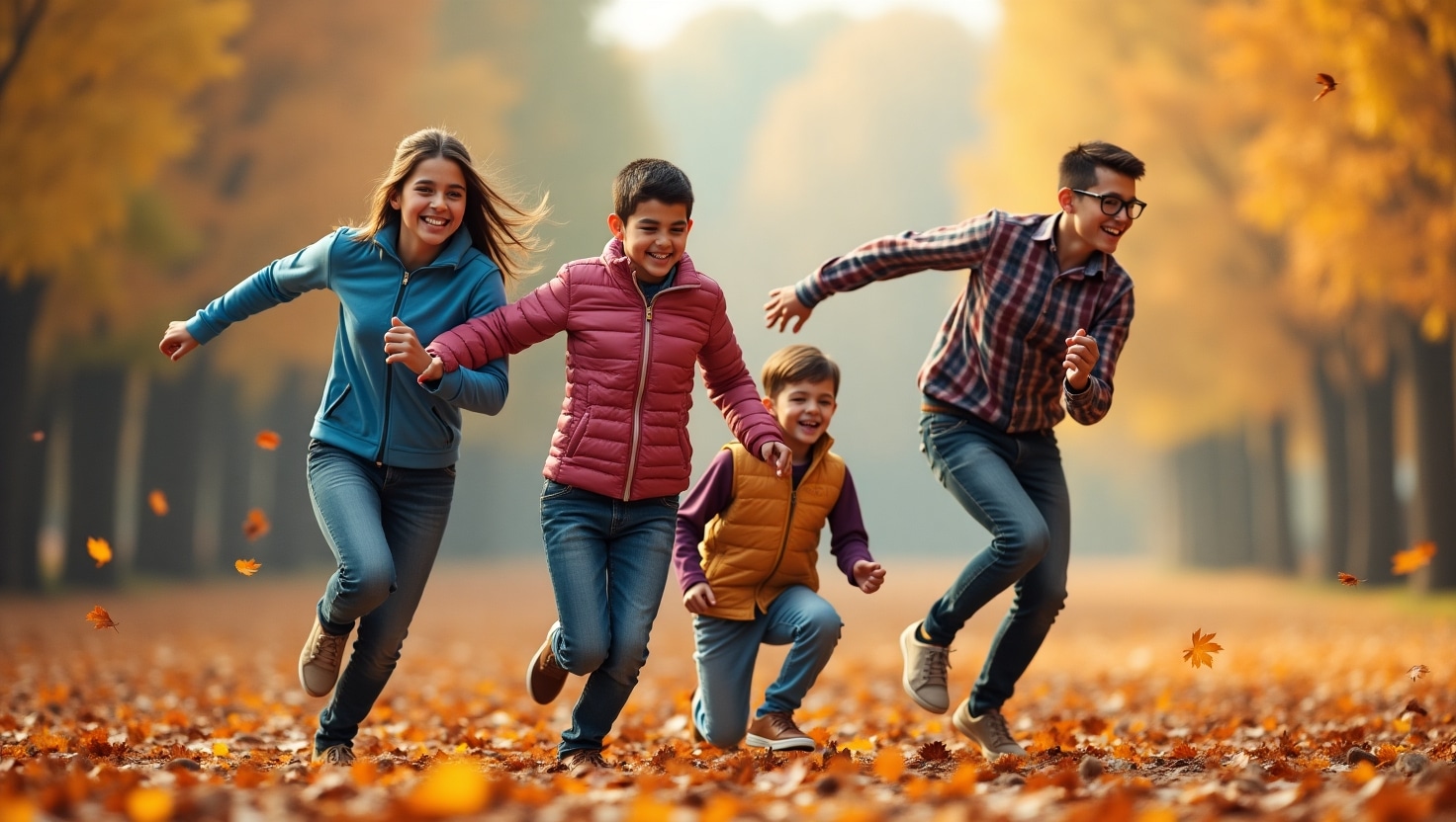 Fall Friends Talking 11 Fall Quotes For Kids
