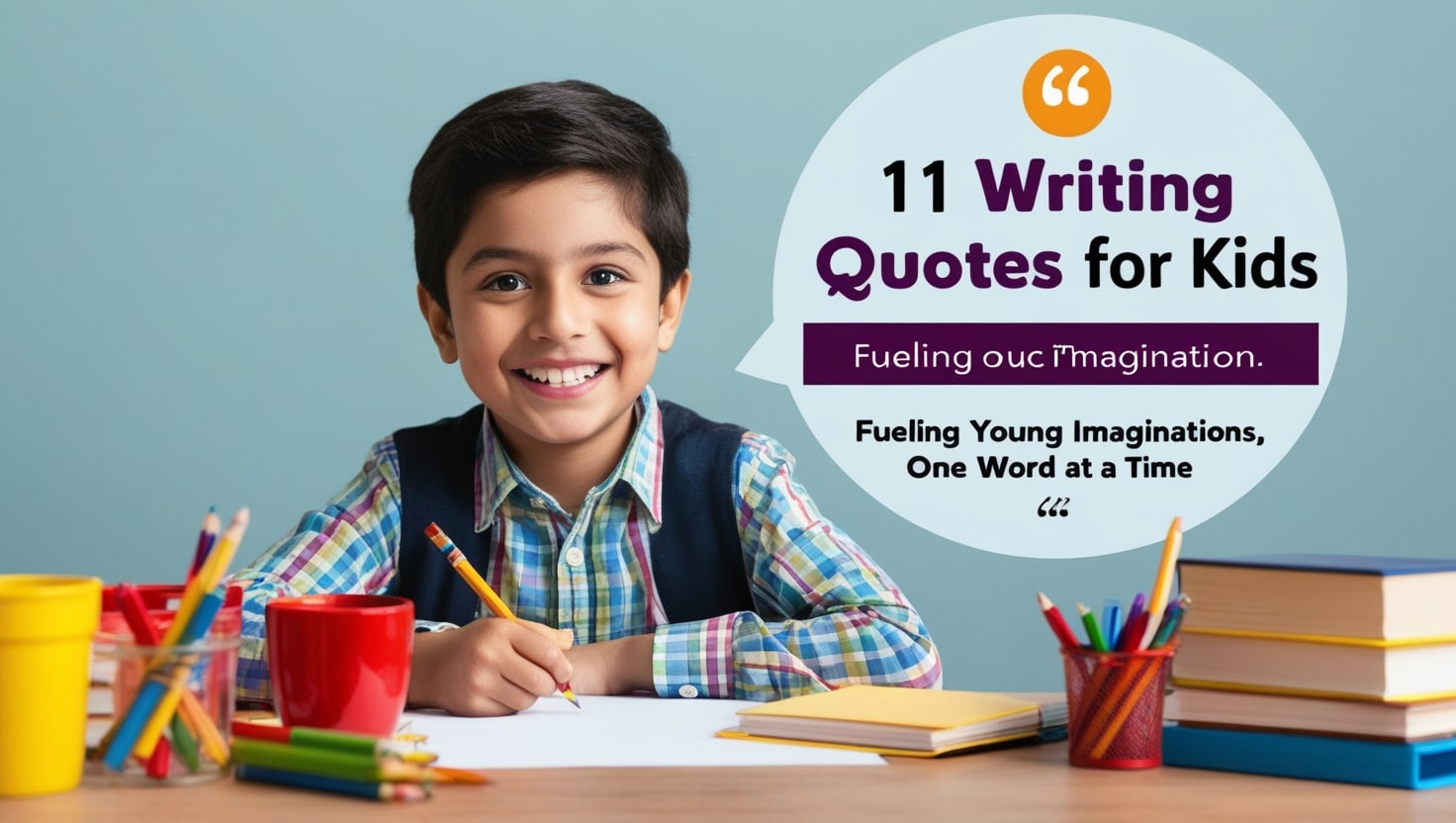 11 Writing Quotes for Kids: Fueling Young Imaginations, One Word at a Time ✨